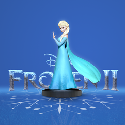 elsa.png Elsa - Frozen Fan art 3D print model