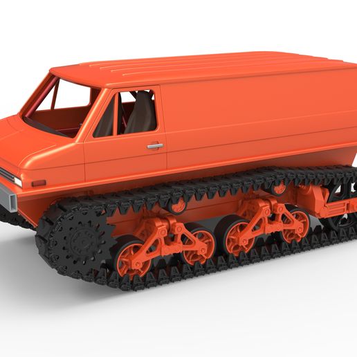 1.jpg Diecast Vintage Monster tank Version 3 масштаб 1:25