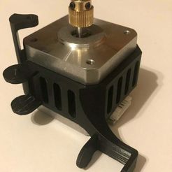 IMG_4146.jpg Бесплатный STL файл Cable Chain X / Z Motor Mount For Ender 3・3D-печать объекта для загрузки