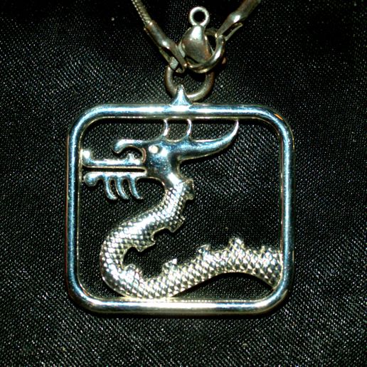 dragon pendant 3D model