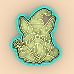 118.jpg STL file COOKIE CUTTER EASTER GNOME - COOKIE CUTTER COOKIE CUTTER EASTER GNOME・3D print design to download