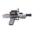 3.png SE-44C Blaster - Star Wars - Printable 3d model - STL + CAD bundle - Commercial Use