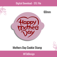 1.png Mothers Day 01 Cookie Stamp, icing, cookies and cakes, biscuits