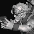 ScreenShot269.jpg Tarma Roving, Metal Slug Action Figure posable Soldier stl 3d