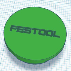 Festool_Button.png 20mm Round Hole Plug (for Festool MFT)