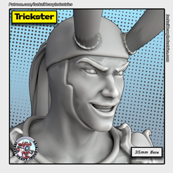 Loki_Portrait.png Fichier 3D Trickster・Design pour impression 3D à télécharger