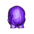 Steampunk_skull_full_skull.stl Steampunk Skull helmet