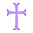 Knight Templar Cross.stl Croix Chevalier Templier / Knight Templar Cross