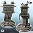 3.jpg Altar for satanic ritual with skulls of goats, shield and gold coins (2) - Creature Darkness War 15mm 20mm 28mm 32mm Medieval Dungeon