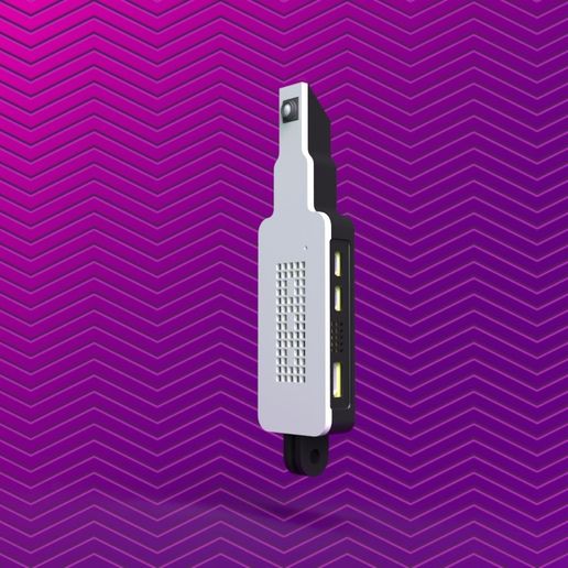 Raspberry Pi Zero 2 and ZeroCam Case 3D model