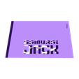 samuraijack-base.stl Samurai Jack - Led Lamp
