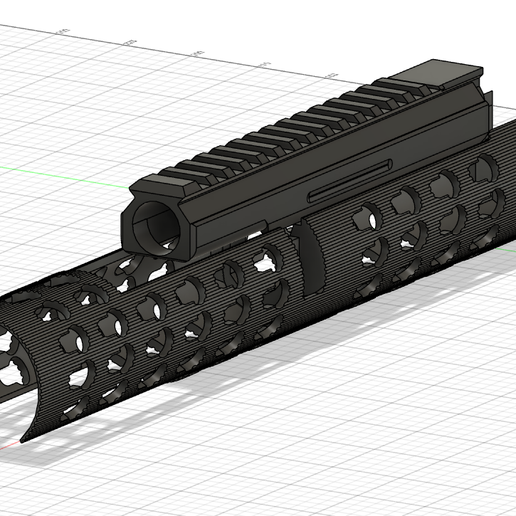 🔫 AK-74 Armacon VS KeyMod airsoft・ STL File for 3D printing・Cults