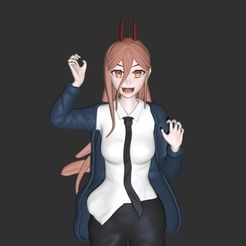 asd.jpg STL file Power from Chainsaw Man・Model to download and 3D print