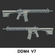 02.jpg weapon gun rifle ddm4 v7 figure 1/12 1/6