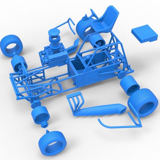 72.jpg Vintage Dirt Modificado stock car Base Versión 3 Escala 1:25