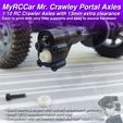 MRCC_MrCrawley_PortalAxles08.jpg MyRCCar Mr. Crawley Portal Axles