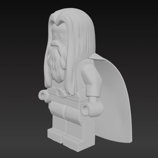 Screenshot_4.png LEGO Gandalf the White 3D Printable Model - Fast 15cm High, 2.0mm Nozzle Optimized