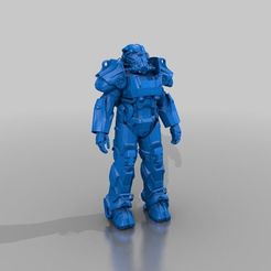 PowerArmorT60b-F4.png 'wearable' T60b Power Armor from Fallout 4 Brotherhood of Steel