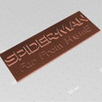 2019-07-06_155902.png Örümcek Adam (Evden Uzakta) Logo Plakası