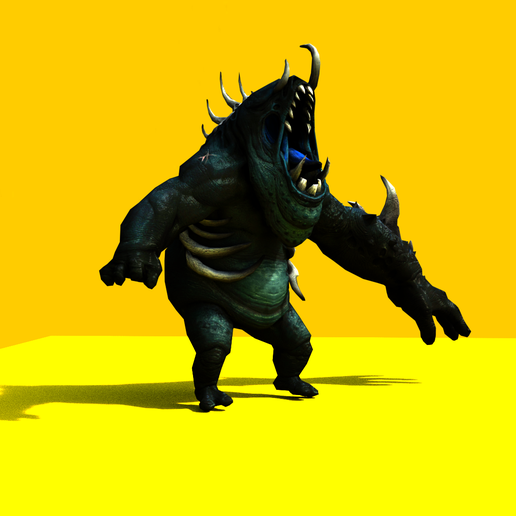 3D file Teeth humanoid monster・3D printable design to download・Cults