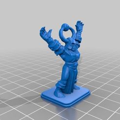 3e49ca863c095432b576a07ced292285.png Free STL file HeroQuest Chaos Mage・3D printing template to download