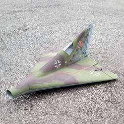 Lippisch-p13a-1.jpg 3D-Datei 1/10 SCALE LIPPISCH P.13A RC MODEL Flugzeug (600MM WINGSPAN)・3D-Drucker-Vorlage zum herunterladen