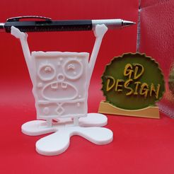 IMG_20231203_144841507.jpg SPONGEBOB-SQUAREPANTS NICKELODEON DoodleBob Pencil Holder