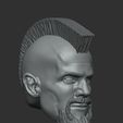 2.jpg Jason Statham Mohawk Head for Mythic Legions