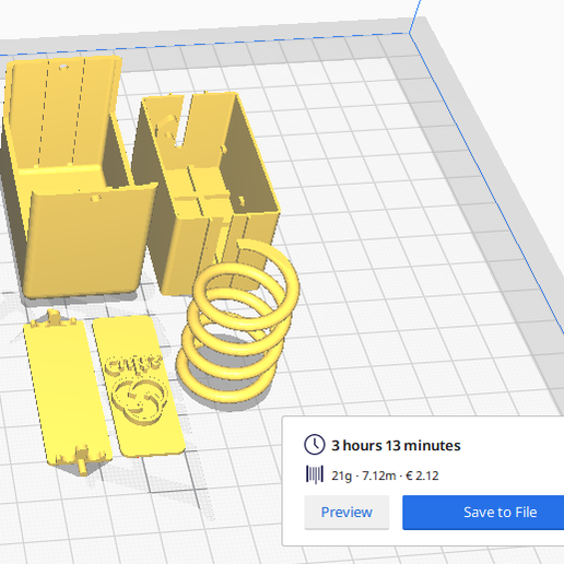 stampcura.png Sello mecánico con tinta propia y muelle impreso en 3D