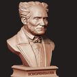 03.jpg Arthur Schopenhauer 3D printable sculpture 3D print model