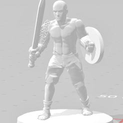 Gladiator_Male_2.png Fichier 3D gratuit Gladiateur, Homme 2・Objet imprimable en 3D à télécharger