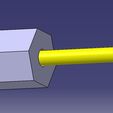 coupe_tube.JPG PTFE  CUT tube extruder heatcore unibody PRUSA Hephestos BQ