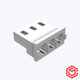 ConnectorRenderSquaredBanner.png Battery connector for 3 pin