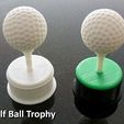 trophy_3_display_large.jpg STL-Datei Golf Ball Trophy kostenlos herunterladen • Design für 3D-Drucker, Muzz64