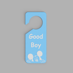 Door-hanger.png Good Boy Door Hanger