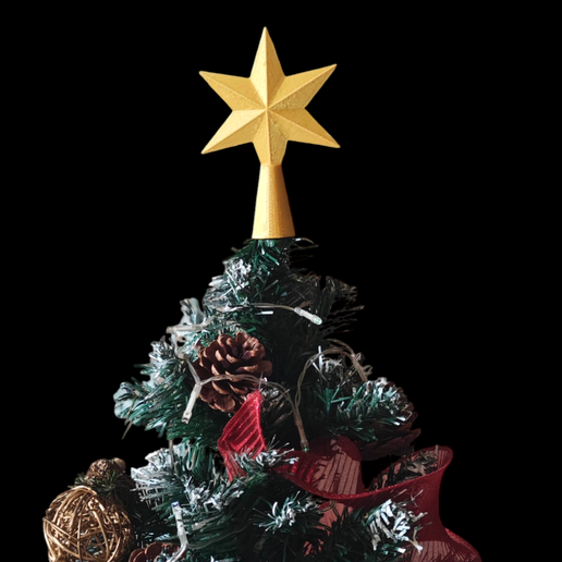 🎄 CHRISTBAUMSTERN・Kostenlos STL Datei für 3D-Druck・Cults