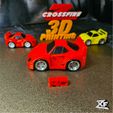 20231104_224835.jpg Carro Ferrari F40 em estilo de banda desenhada
