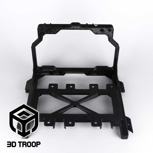 Archivo STL Soporte doble GPU/Riser・Objeto imprimible en 3D para ...