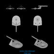 _preview-larson-tmp.png FASA Federation Ships: Star Trek starship parts kit expansion #2