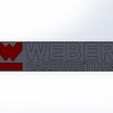 Weber-Emblem-Heck.jpg VW Golf Weber GTI VR6 badge logo emblem Corrado Vento Jetta 16v