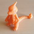 Charmeleon - Flexi Articulated Pokémon (Druck an Ort und Stelle, keine Stützen)