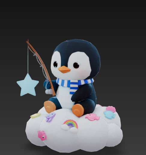 Low Poly Penguin