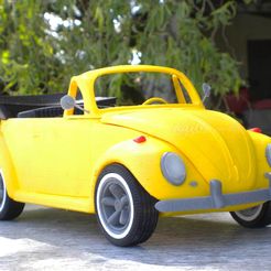 1.jpg Archivo 3D Escarabajo cabriolet・Objeto de impresión 3D para descargar