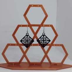 rombo.jpg STL file celtic rhombus pendant・Template to download and 3D print