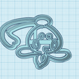 489-Phione.png Pokemon: Phione Cookie Cutter