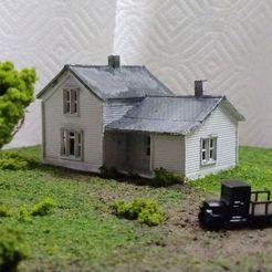 d3ea4492-d970-4210-b87d-bd0976b07012.jpg Free 3D file HO Scale "Johnny's House"・3D printer model to download