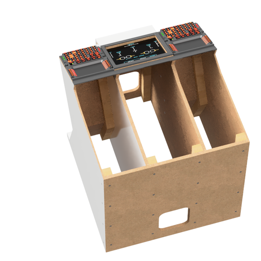 👽 737 FMC Console (Dual‑Seat) – MDF Build – STEP (STP) CAD Pack for DIY ...