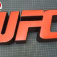 UFC 3D led lamp