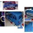 NOTICE RENAULT 4L PACK GENDARMERIE.jpg STL-Datei RENAULT 4L PACK GENDARMERIE kostenlos・3D-Druck-Modell zum herunterladen