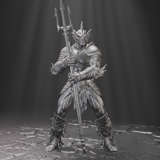 Triton male warrior